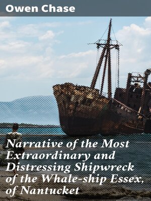 cover image of Narrative of the Most Extraordinary and Distressing Shipwreck of the Whale-ship Essex, of Nantucket